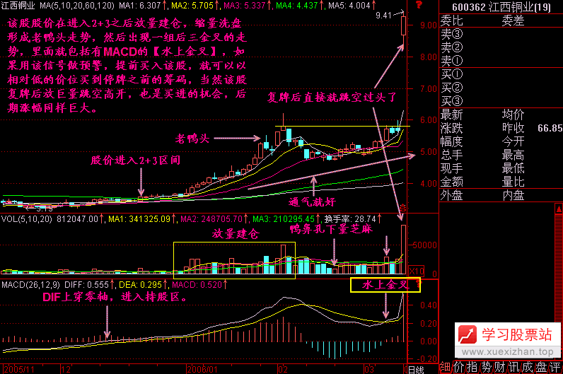 217.MACD水上金叉 217.MACD水上金叉